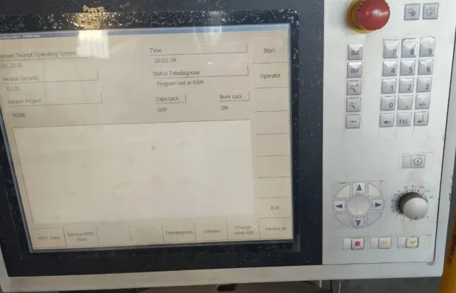 Vysekávací stroj TRUMPF TruPunch 3000 (S11), 2012 - 2