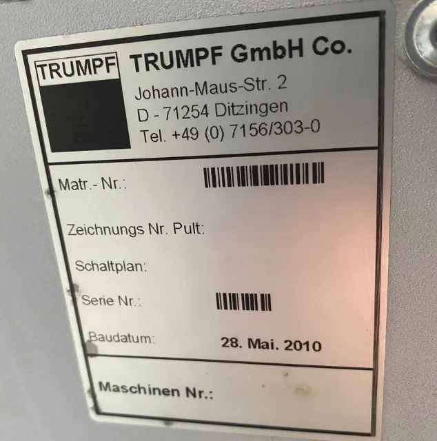 Laserschneidzentrum TRUMPF TruLaser Tube 7000, 2010 - 3
