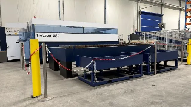 Laserové řezací centrum TRUMPF TruLaser 3030